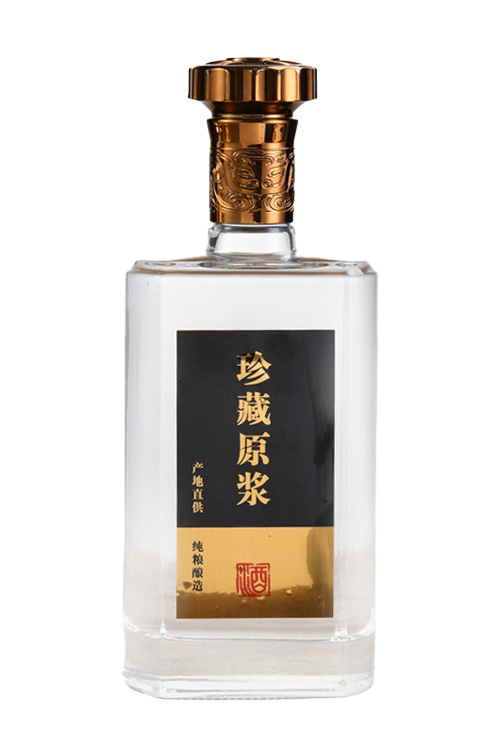 晶白酒瓶-002  