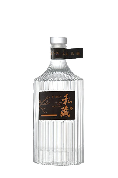 晶白酒瓶-004  